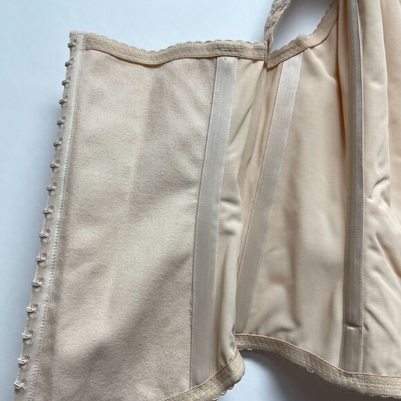 Firm International Corsette Beige Size 40 Body Back Support Abdomen Shaper NWOT - Picture 5 of 6